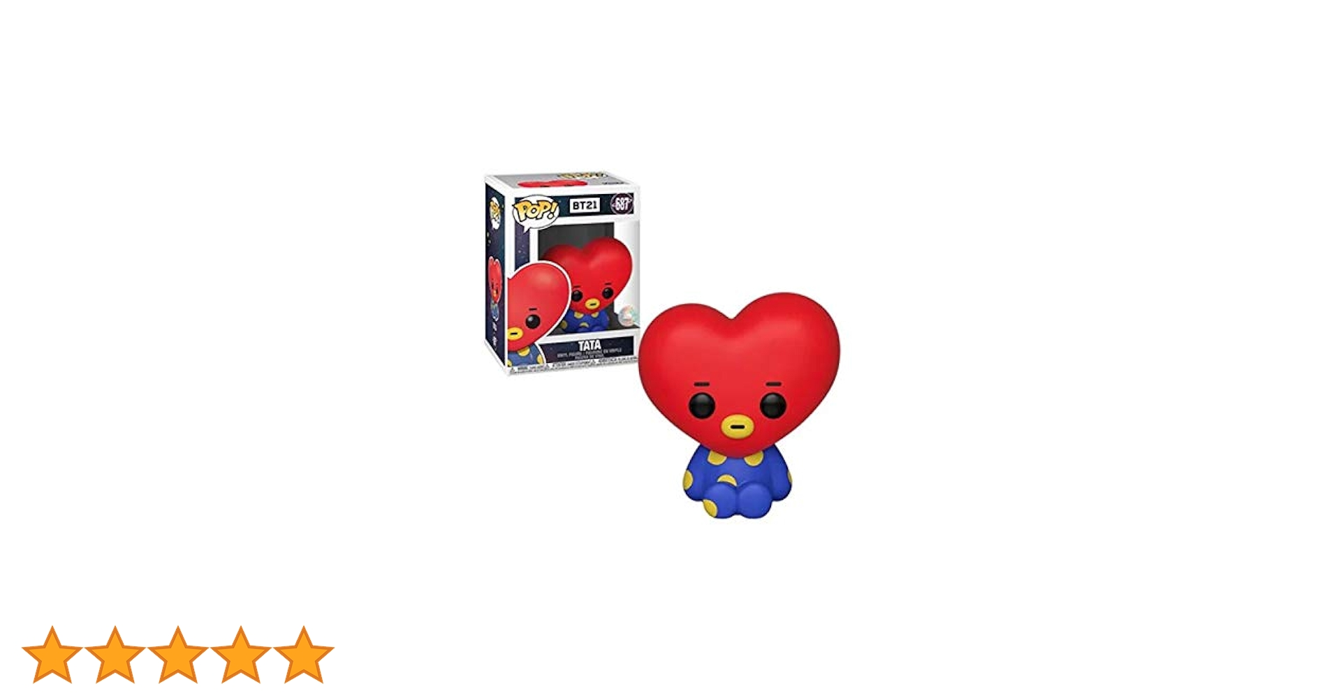 Amazon | FUNKO POP! ANIMATION: BT21 - Tata | フィギュア